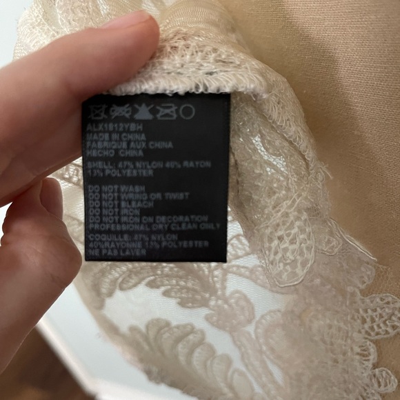 Tadashi Shoji for BHLDN Seville Bridal Topper in Ivory - Picture 5 of 7